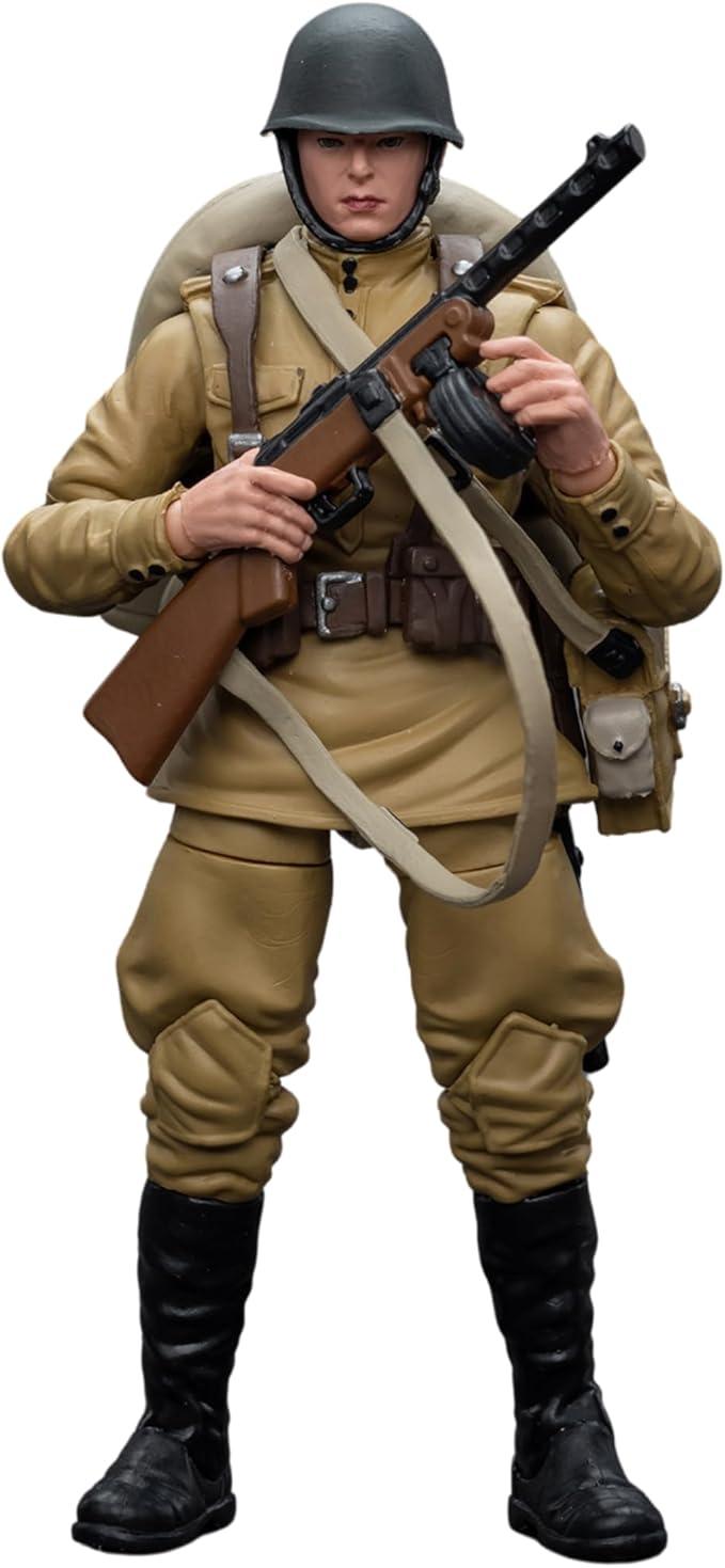 JOYTOY Hardcore Coldplay 1/18 Action Figures WWII Soviet Infantry Collection Model Birthday Gifts