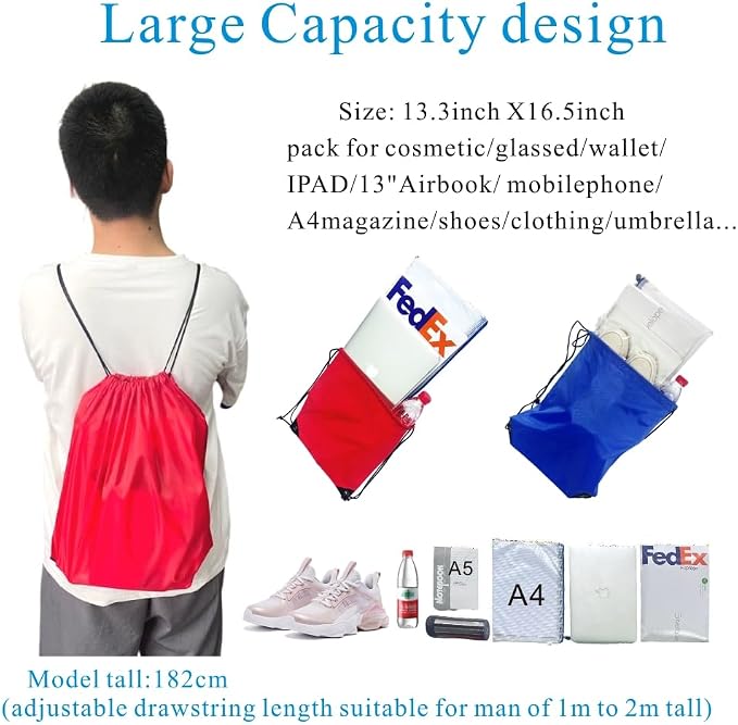 Drawstring Backpack Bulk 24Pcs Draw String Backpack Bags DIY Gym Sports Traveling Yoga Cinch Bag Sackpack Drawstring(black)