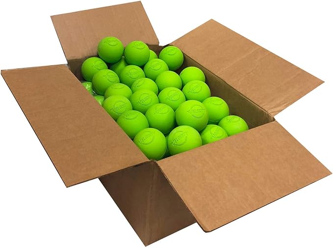 Velocity Lacrosse Balls - 60 and 120 Packs - for Practice, Official NFHS and College Approved Size