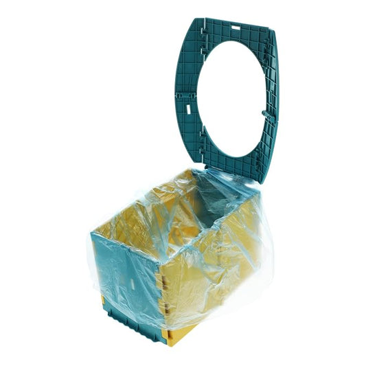 Toddmomy Portable Folding Toilet for Travel Potty Non-Slip Base Lightweight Plastic Design for Home and Travel