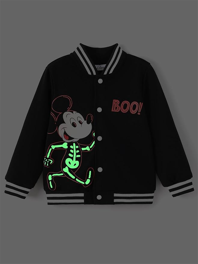 Disney Minnie Mickey Stitch Princess Frozen Marvel Jacket Lightweight Coat Button up Color Block Sweatshirt Sizes 2-14 Years