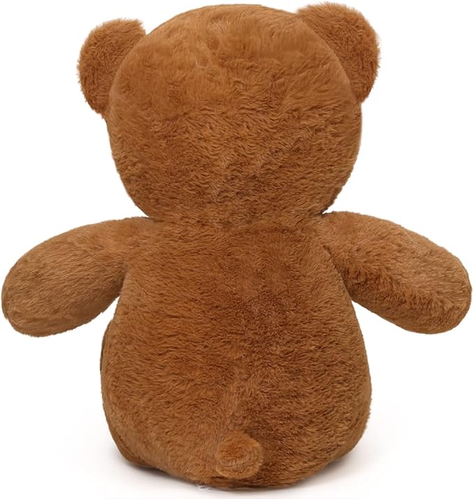 Teddy Bear Stuffed Animal 24'' Small Teddy Bear Plush Toy Gift for Valentine Christmas Birthday Dark Brown