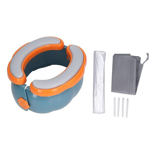 Yinhing Portable Toddler Potty for Travel Foldable Emergency Potty with 20 Baggies Ideal for Road Trips and Outdoor Adventures Lightweight and Convenient for Parents on the (Style 3)