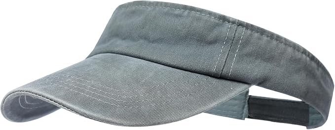 ANDICEQY Sports Sun Visor Hat, Sun Hat Visors for Women and Men for Outdoor | Adjustable Sun Visor Hats, Lightweight & Breathable, Cotton, Ideal for Running, Tennis, Golf, Outdoor Sports and Beach