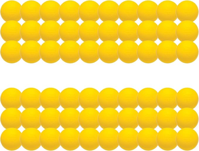 Champion Sports Lacrosse Balls – Official Size SEI Certified, Multi-Color Packs of 3, 6, or 12 for Practice & Games