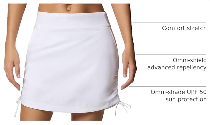 Columbia All Seasons Ruched Skort