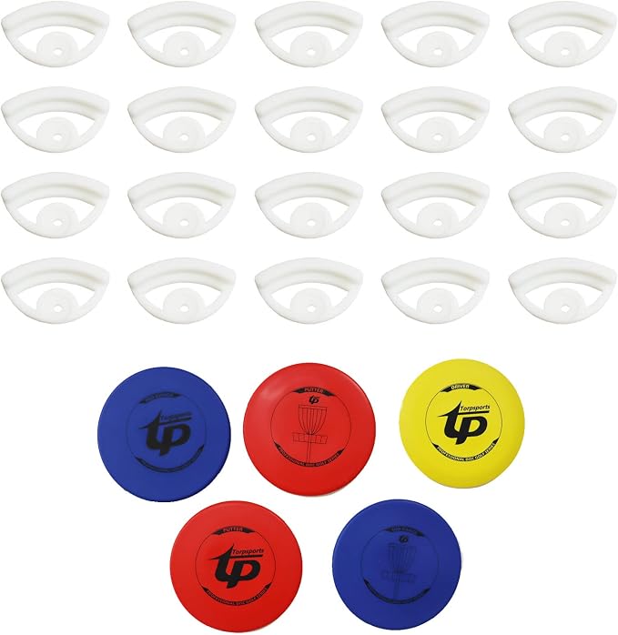 PIAOLGYI Disc Golf Mounts Display Holder Hanger Accessory Compatible with Disc Dolf Discs,20 PCS
