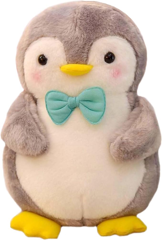 Stuffed Penguin Plush Ocean Animals Toys Dolls Decorations Gifts for Kids Boys Girls 10 Inches (Blue)