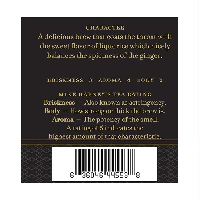 Harney & Sons Loose Leaf Tea - Ginger Liquorice 4oz.