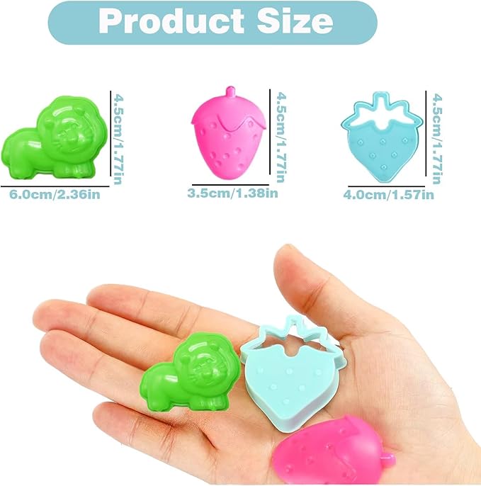 Unleash Creativity with 53 Pcs Play Dough Tools Sets Dough Accessories.Ideal as a Gift for Kids Aged 3-4-8 Years