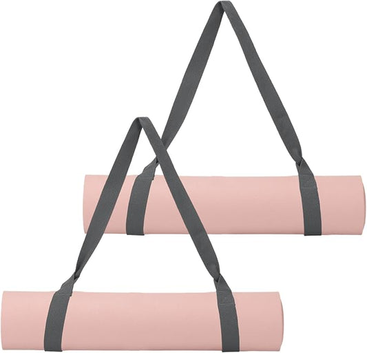 Yoga Mat Straps for Carrying, Adjustable Exercise Mat Sling Holder Multi Purpose Mats Carrier