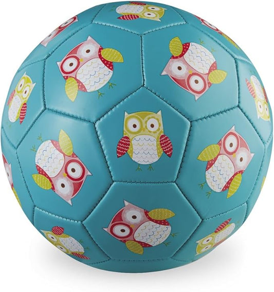 Crocodile Creek Soccer Ball - Inflatable Rubber Ball for Kids Ages 4 and Up - for Indoor and Outdoor Sports - PVC-Free