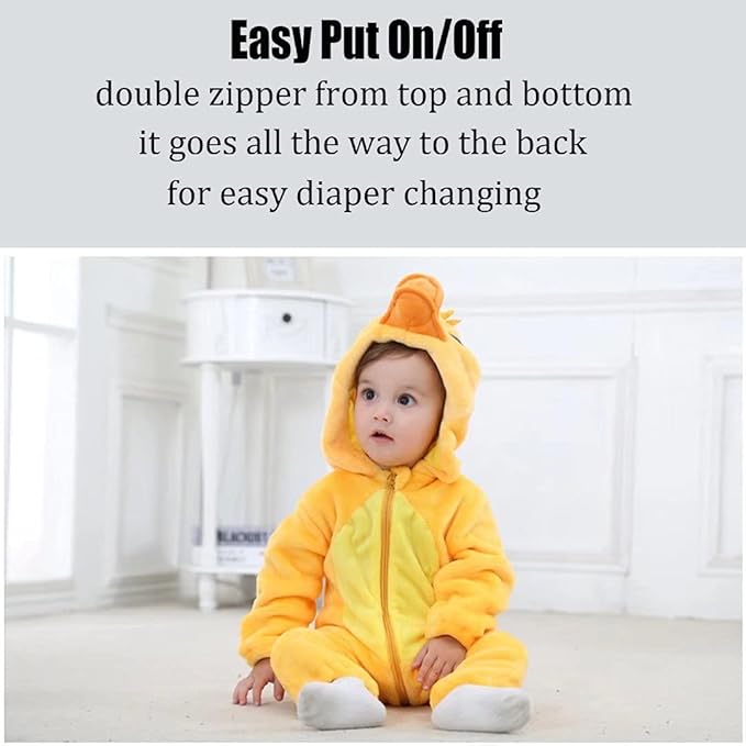 Baby Animal Costumes Unisex Toddler Outfit Halloween Dress Up Romper