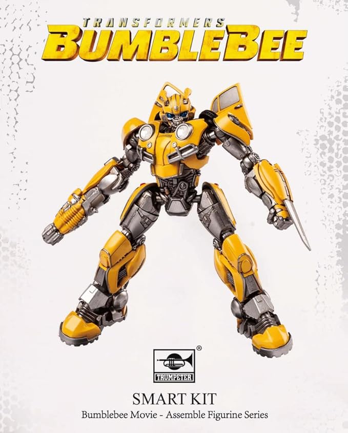 Transformers Bumblebee Figure Model Kit – Beetle Easy to Assemble 3D Articulated Action Pre Painted Collectible Series Toys Hobby 08100