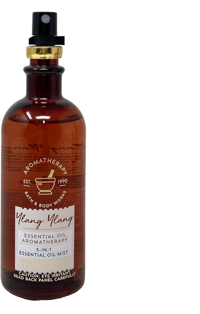 Bath and Body Works Aromatherapy Ylang Ylang 5-in-1 Essential Oil Mist 2 Pack