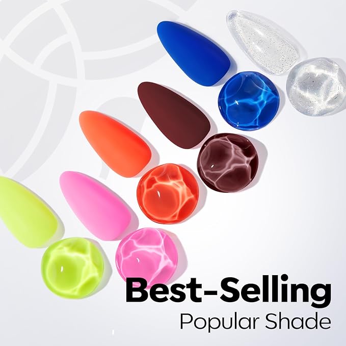 modelones Pink Gel Polish Raspberry Pink Valentine Gel Nail Polish Summer Vibrant Fluorescent Polish Soak Off LED Nail Art DIY Nail Manicure 15ML