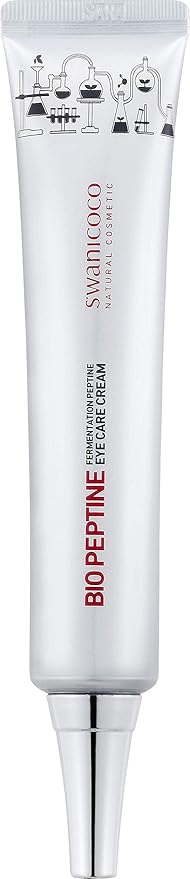 SWANICOCO Fermentation Peptine Eye Care Cream Under Eye Cream with 8 Peptides and Niacinamide, Anti Aging Eye Cream for Wrinkles & Crows Feet Korean Skincare 45ml 1.52 Fl Oz