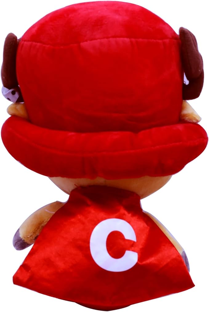 ALORVE Plush Figure Toys Plush Toy Tony Tony Chopper Anime Stuffed Plush Doll 11.7 Inches(Red)