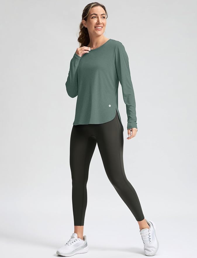 Women's Sun Shirts UPF 50+ Long Sleeve UV Protection Shirt Lightweight Quick Dry Workout Hiking Tops for Women