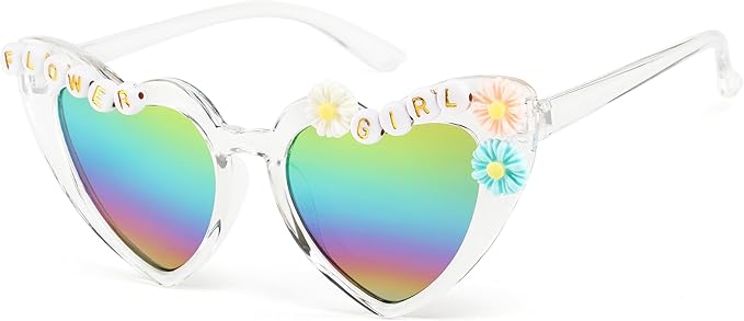 KENBO Kids Sunglasses for Girls UV Protection Toddler Sunglasses