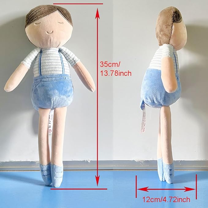 Baby Doll Soft Ballerina Doll Plush 13.7" (boy)