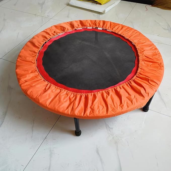 Mini Trampoline Spring Cover 36 Inch Small Trampoline Safety Pad for 6 Holes Round Trampoline Tear-Resistant Oxford Cloth Anti-Vibration Easy to Install Replacement, Multiple Color Options