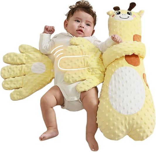 Baby Soothers Toys, Cute Animal Plush Stuffed Doll Toy for Girls Boys, Portable Dinosaur Unicorn Figure Soothing Dolls for Home and Travel (007, OneSize)