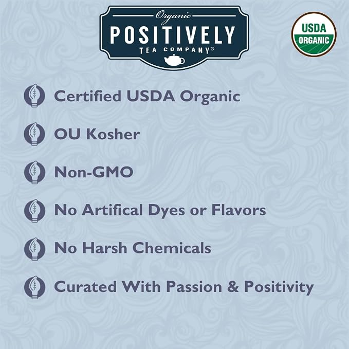 Organic Positively Tea Company, White Tea Sampler, Loose Leaf, 4 Ounce, 3 Pack