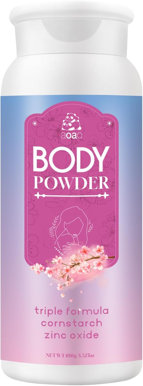 Body Powder for Women Fresh, Talc-Free Dusting Powder for Dryness, Soothing Aloe & Protect Zinc Oxide, Gentle Formula Sweat & Odor Control, Cornstarch Body Powder for Women Daily Freshness, 3.53oz