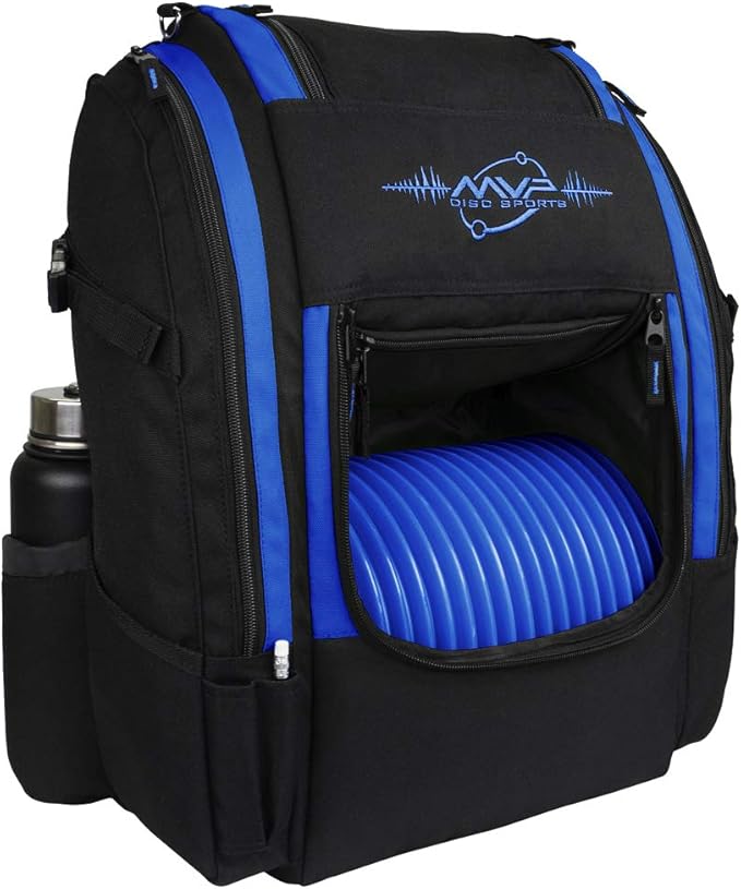 MVP Disc Sports Voyager Lite Backpack Disc Golf Bag (Choose Your Favorite Color)