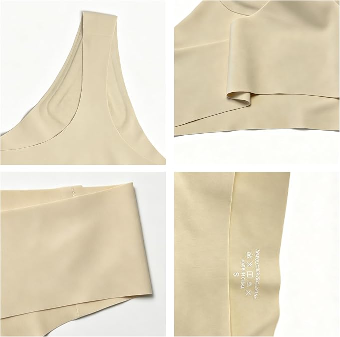 Seamless Thongs for Women Invisible Camel Toe Underwear No Show Thong Panty Liners Workout G-Strings Underwear