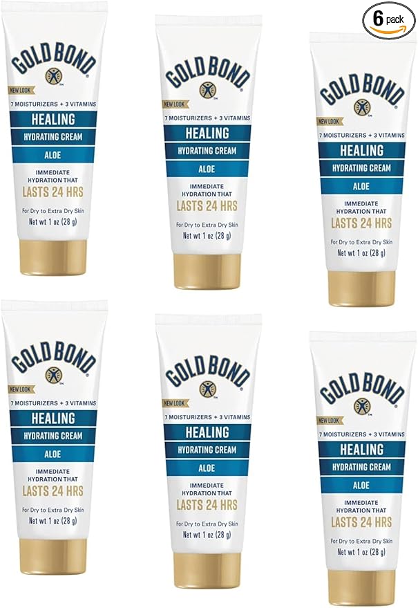 Gold Bond Ultimate Healing Skin Therapy Lotion Aloe Travel Size 1 Oz (Pack of 6)
