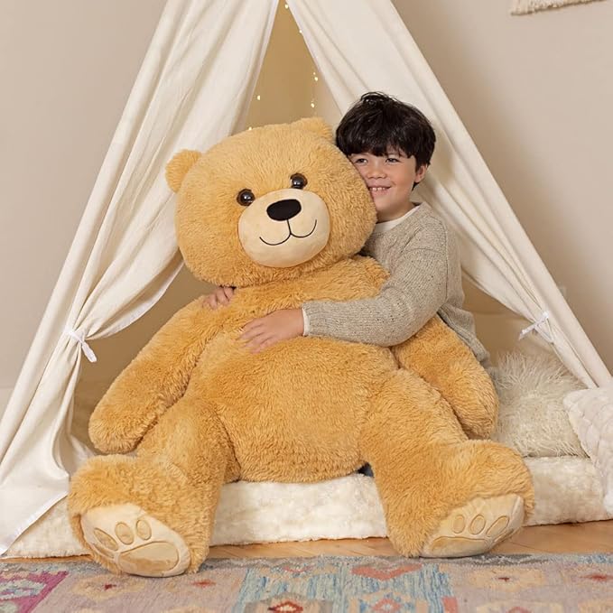 Vermont Teddy Bear Huge Teddy Bear - Large Teddy Bear, 4 Foot, 48", 4 FT, Boo Bear