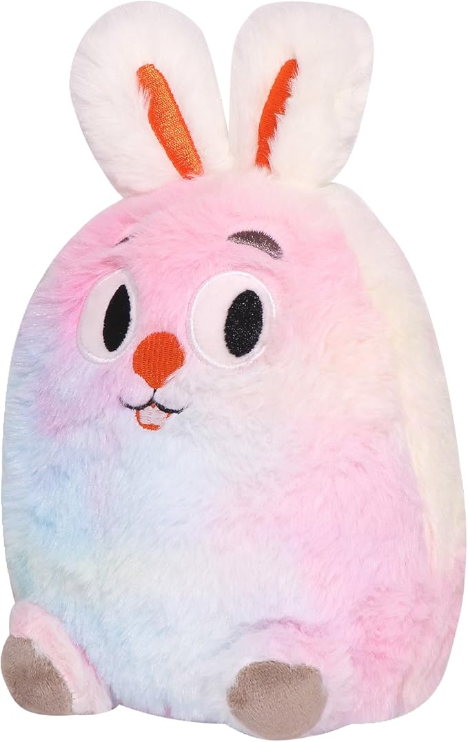 Easter Bunny Plush Toy, Bunny Plush Toys Decorations Cute Animal Bunny Stuffed Doll Easter Basket Stuffers Party Favors Gift for Girls Boys (caihongtuzi)