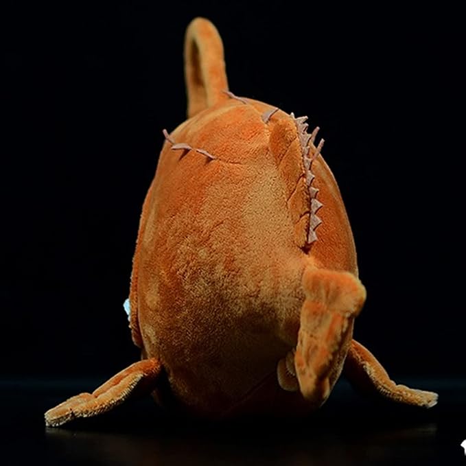 Simulation Anglerfish Stuffed Animals 10inch, Cute Soft Anglerfish Fish Plush Toy Children Room Decoration Pillows