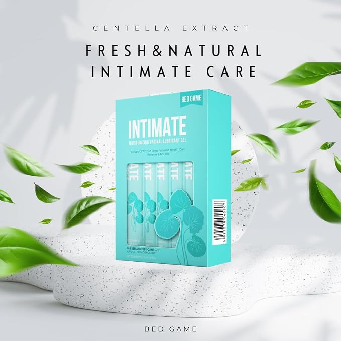 Long Lasting Comfort Vaginal Moisturizer - Intimate Moisturizing Feminine Lube Injector for Women's Dryness - Disposable Prefilled Massage Gel (10 Pcs)