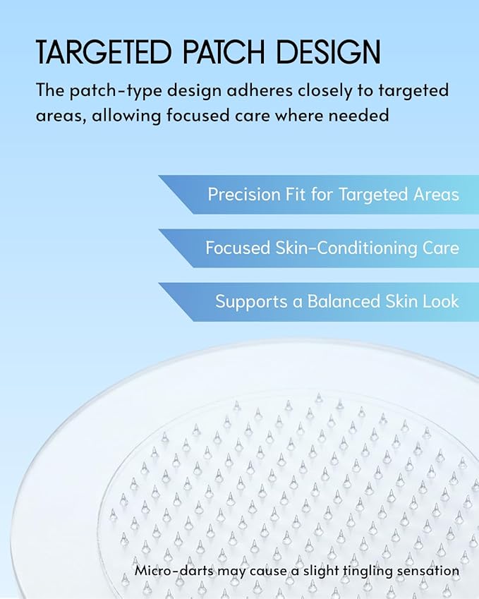 le dalcom Korean Micro-darts Patch, Early Stage Blemish Patches, Acne Care, Salicylic Acid, Tea Tree & Cica, Individual Blister Package (18 Patches)