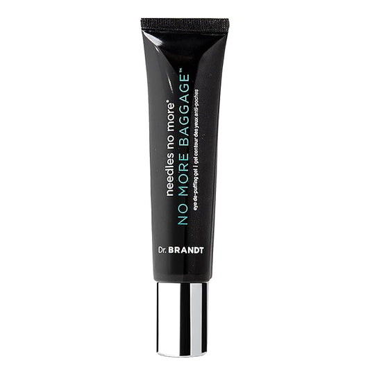 Dr. Brandt Needles No More, No More Baggage - 1 oz (Jumbo Size) - Minimizes Under-Eye Bags, Puffiness & Dark Circles