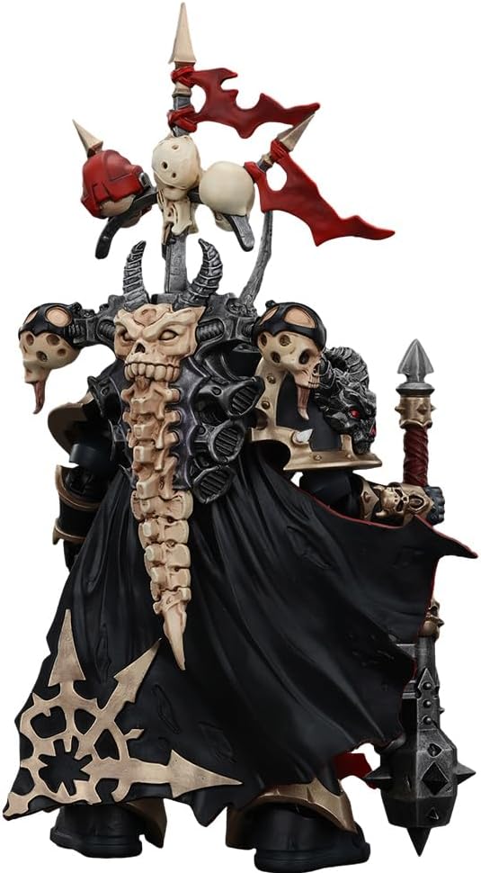 JOYTOY Warhammer The Horus Heresy 1:18 Action Figure Chaos Space Marines Black Legion Chosen 5PCS Collection Model Birthday Gifts