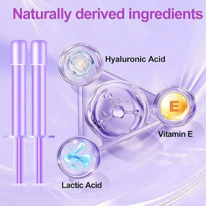 Vaginal Moisturizer Gel with Hyaluronic Acid & Lactic Acid | Long Lasting Relief for Vaginal Dryness, Irritation & Intimate Discomfort | Hormone-Free Feminine Care