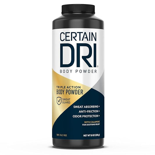 Certain Dri Body Powder, 8 oz | Talc-Free