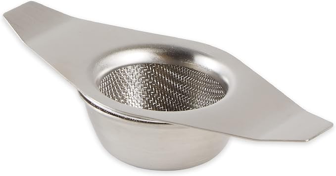 RSVP International Tea Strainer Collection, Strainer & Drip Cup
