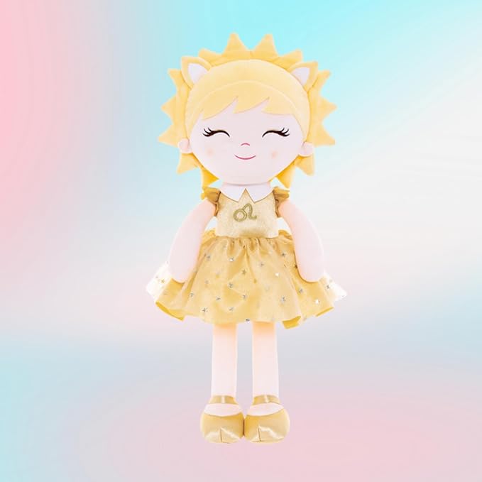 Baby Girl Gifts Plush Dolls Constellations Zodiac Doll Birthday Gift 17 inches Leao