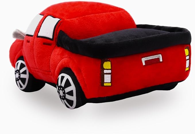BABOLI Soft Pickup Trucks Stuffed Car Toy Extremely Cute Vehicle Plushie Unusual Gifts for Kids Birthday or Stuff Collection 12 Inches