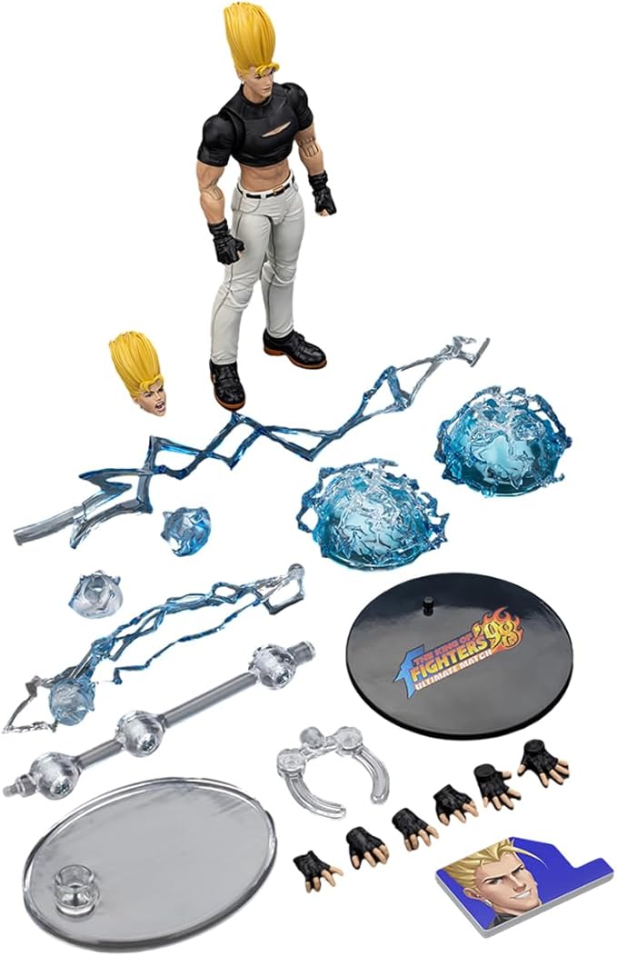JOYTOY SNK 1/18 Action Figure KOF 98UM Hero-3PCS Collection Model Birthday Gift
