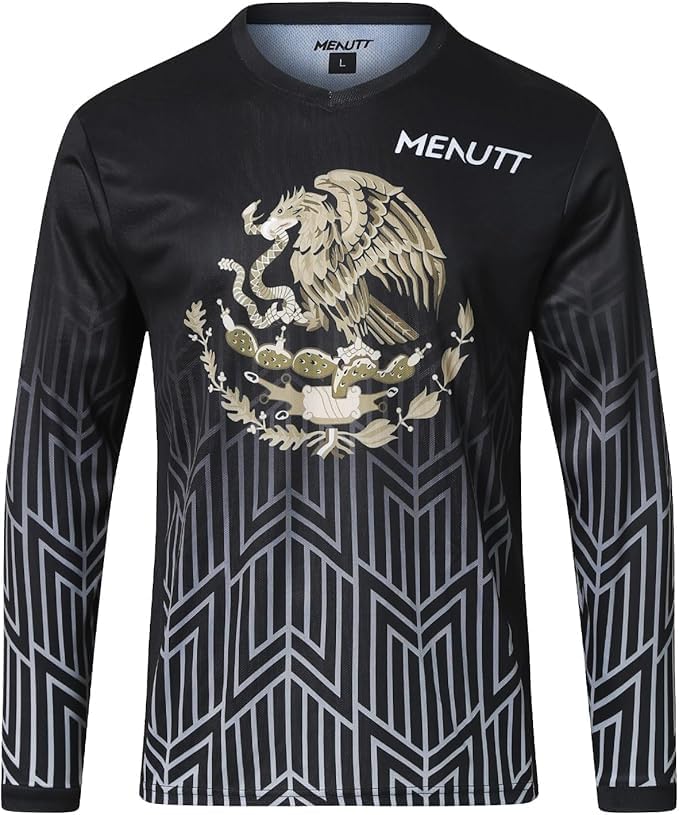 Kids Cycling Jersey Downhill Shirts for Girls Boys Clothing Long Sleeve Powersports Bike Child Mexico Bicycle MTB Tops