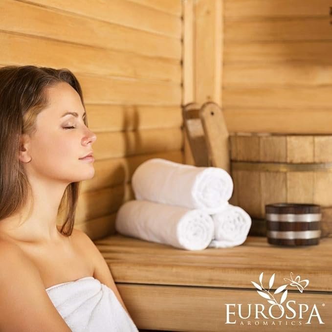 EuroSpa Aromatics Pure Eucalyptus Oil ShowerMist and Steam Room Spray, All-Natural Premium Aromatherapy Essential Oils - Citrus Infused, 8oz
