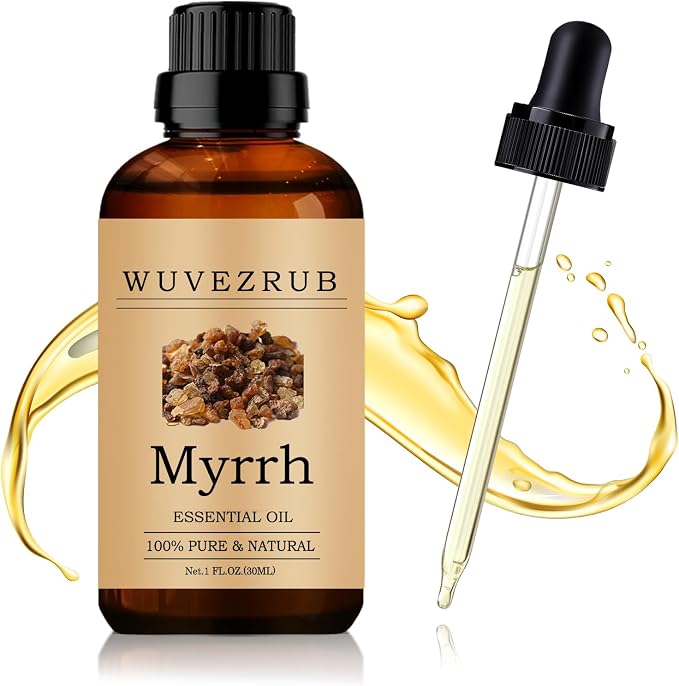Myrrh Essential Oil 30ML - 100% Pure and Natural Oils for Aromatherapy Diffuser - 1 Fl Oz/Myrrh