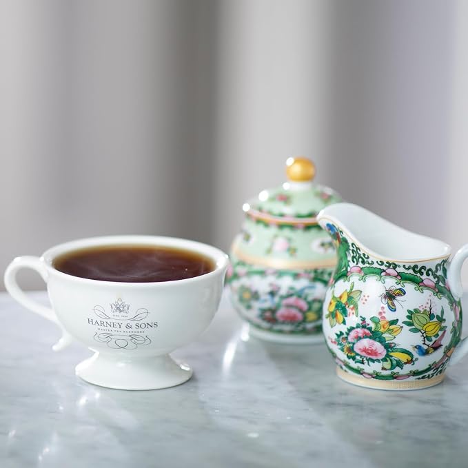 Harney and Sons Irish Breakfast Tea | 4oz Tin 100% Assam Black Tea Loose Leaf, Bold Breakfast Tea