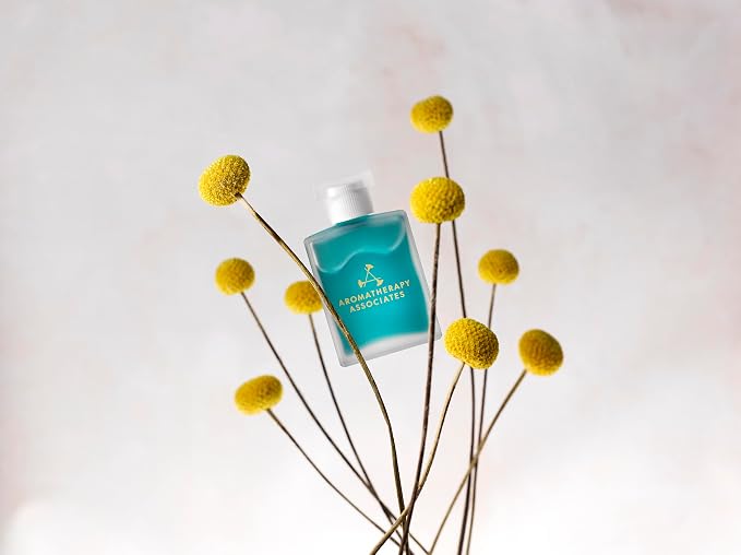 Aromatherapy Associates Calm Confidence Bath & Shower Oil, 55ml, Aromatherapy Body Oil with Blue Tansy, Sandalwood & Jasmine to Rebalance & Empower, Vegan
